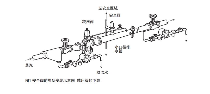 斯派莎克安全閥正確安裝示意圖